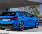 2020 BMW M135i xDrive (Color: Misano Blue Metallic) Rear Three-Quarter Wallpapers 150x120 (12)