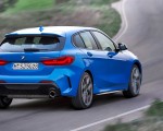 2020 BMW M135i xDrive (Color: Misano Blue Metallic) Rear Three-Quarter Wallpapers 150x120 (6)