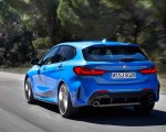 2020 BMW M135i xDrive (Color: Misano Blue Metallic) Rear Three-Quarter Wallpapers 150x120 (7)