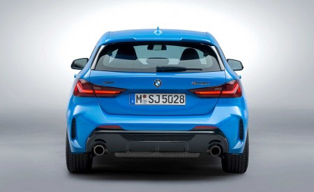 2020 BMW M135i xDrive (Color: Misano Blue Metallic) Rear Wallpapers 450x275 (24)