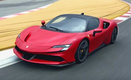 2020 Ferrari SF90 Stradale Front Three-Quarter Wallpapers 450x275 (44)