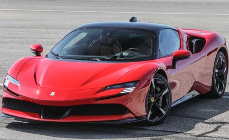 2020 Ferrari SF90 Stradale Front Wallpapers 450x275 (20)