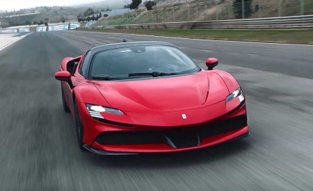 2020 Ferrari SF90 Stradale Front Wallpapers 450x275 (49)