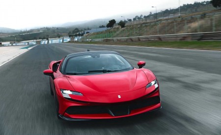 2020 Ferrari SF90 Stradale Front Wallpapers 450x275 (41)