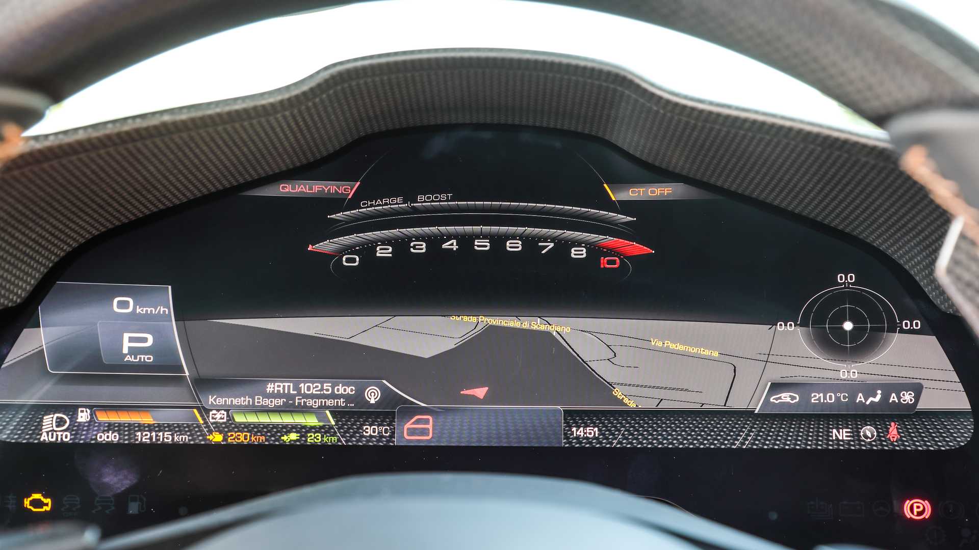 2020 Ferrari SF90 Stradale Instrument Cluster Wallpapers #34 of 70