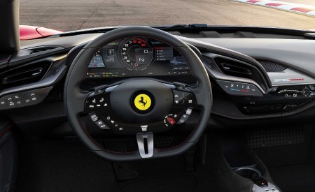2020 Ferrari SF90 Stradale Interior Steering Wheel Wallpapers 450x275 (65)