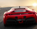 2020 Ferrari SF90 Stradale Rear Wallpapers 150x120