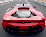 2020 Ferrari SF90 Stradale Rear Wallpapers 150x120