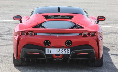2020 Ferrari SF90 Stradale Rear Wallpapers 450x275 (23)