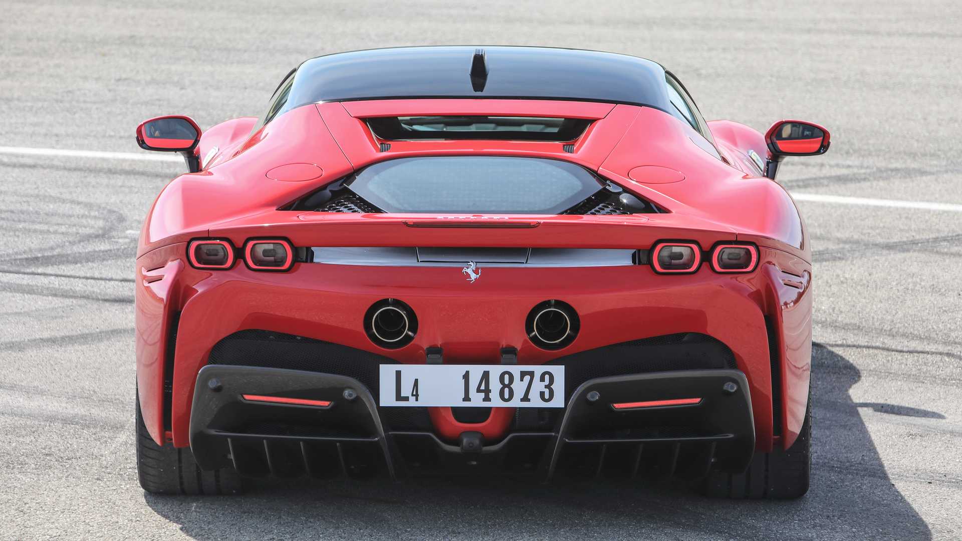 2020 Ferrari SF90 Stradale Rear Wallpapers #23 of 70