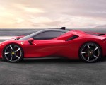 2020 Ferrari SF90 Stradale Side Wallpapers 150x120