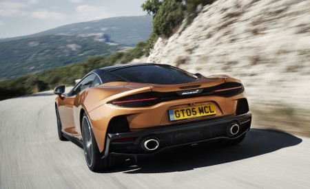 2020 McLaren GT (Color: Burnished Copper) Rear Wallpapers 450x275 (35)