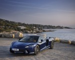 2020 McLaren GT (Color: Namaka Blue) Front Three-Quarter Wallpapers 150x120