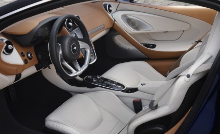 2020 McLaren GT (Color: Namaka Blue) Interior Seats Wallpapers 450x275 (28)