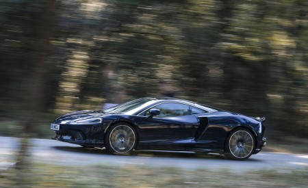 2020 McLaren GT (Color: Namaka Blue) Side Wallpapers 450x275 (5)