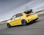 2020 Mercedes-AMG A 45 S 4MATIC+ (Color: Sun Yellow) Rear Three-Quarter Wallpapers 150x120 (7)