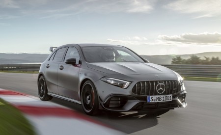 2020 Mercedes-AMG A 45 S 4MATIC+ Front Three-Quarter Wallpapers 450x275 (46)