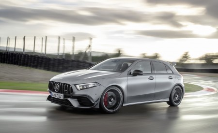 2020 Mercedes-AMG A 45 S 4MATIC+ Front Three-Quarter Wallpapers 450x275 (47)