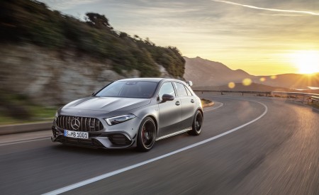 2020 Mercedes-AMG A 45 S 4MATIC+ Front Three-Quarter Wallpapers 450x275 (48)