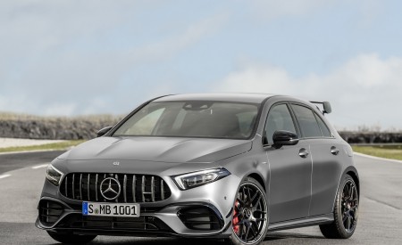 2020 Mercedes-AMG A 45 S 4MATIC+ Front Three-Quarter Wallpapers 450x275 (63)