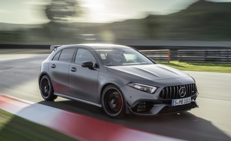 2020 Mercedes-AMG A 45 S 4MATIC+ Front Three-Quarter Wallpapers 450x275 (49)