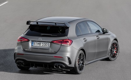 2020 Mercedes-AMG A 45 S 4MATIC+ Rear Three-Quarter Wallpapers 450x275 (66)