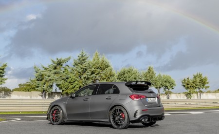 2020 Mercedes-AMG A 45 S 4MATIC+ Rear Three-Quarter Wallpapers 450x275 (67)