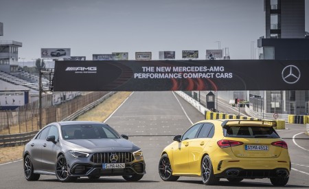 2020 Mercedes-AMG A 45 S 4MATIC+ and CLA 45 AMG Wallpapers 450x275 (21)