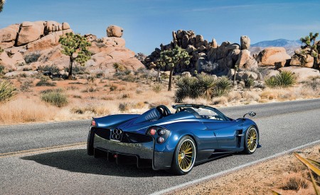 2018 Pagani Huayra Roadster Rear Three-Quarter Wallpapers 450x275 (2)