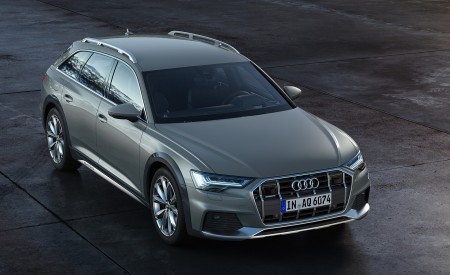2020 Audi A6 allroad quattro (Color: Gavial Green) Front Three-Quarter Wallpapers 450x275 (70)