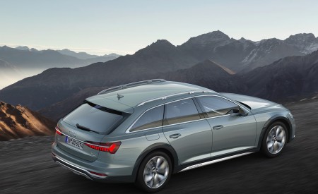 2020 Audi A6 allroad quattro (Color: Gavial Green) Rear Three-Quarter Wallpapers 450x275 (65)