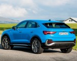 2020 Audi Q3 Sportback (Color: Turbo Blue) Rear Three-Quarter Wallpapers 150x120