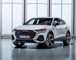 2020 Audi Q3 Sportback S line (Color: Dew Silver) Front Three-Quarter Wallpapers 150x120