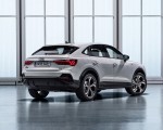 2020 Audi Q3 Sportback S line (Color: Dew Silver) Rear Three-Quarter Wallpapers 150x120