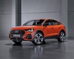2020 Audi Q3 Sportback S line (Color: Pulse Orange) Front Three-Quarter Wallpapers 150x120