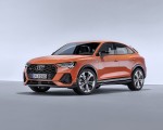 2020 Audi Q3 Sportback S line (Color: Pulse Orange) Front Three-Quarter Wallpapers 150x120