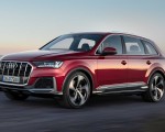2020 Audi Q7 (Color: Matador Red) Front Three-Quarter Wallpapers 150x120