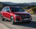 2020 Audi Q7 (Color: Matador Red) Front Three-Quarter Wallpapers 150x120