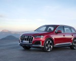 2020 Audi Q7 (Color: Matador Red) Front Three-Quarter Wallpapers 150x120