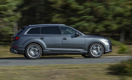 2020 Audi Q7 (UK-Spec) Side Wallpapers 450x275 (13)