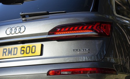 2020 Audi Q7 (UK-Spec) Tail Light Wallpapers 450x275 (34)