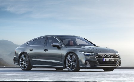 2020 Audi S7 Sportback TDI (Color: Daytona Grey) Front Three-Quarter Wallpapers  450x275 (60)