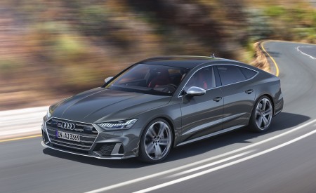 2020 Audi S7 Sportback TDI (Color: Daytona Grey) Front Three-Quarter Wallpapers  450x275 (54)