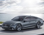 2020 Audi S7 Sportback TDI (Color: Daytona Grey) Front Three-Quarter Wallpapers 150x120