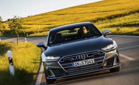 2020 Audi S7 Sportback TDI (Color: Daytona Grey) Front Wallpapers  450x275 (37)