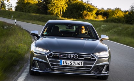 2020 Audi S7 Sportback TDI (Color: Daytona Grey) Front Wallpapers  450x275 (33)