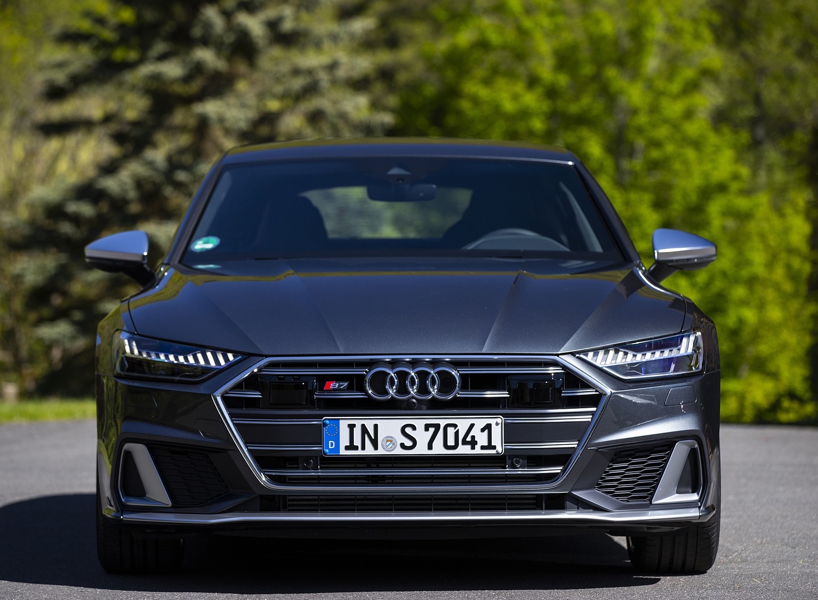 2020 Audi S7 Sportback TDI (Color: Daytona Grey) Front Wallpapers #47 of 88