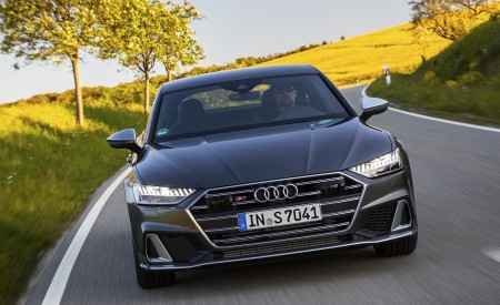 2020 Audi S7 Sportback TDI (Color: Daytona Grey) Front Wallpapers 450x275 (34)