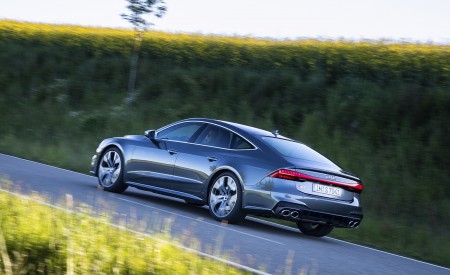 2020 Audi S7 Sportback TDI (Color: Daytona Grey) Rear Three-Quarter Wallpapers  450x275 (40)