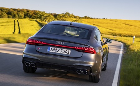 2020 Audi S7 Sportback TDI (Color: Daytona Grey) Rear Wallpapers 450x275 (42)